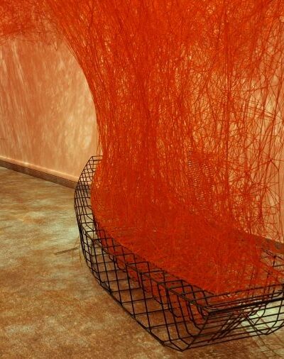 Chiharu Shiota al MAO di Torino nella mostra "The soul trembles"
