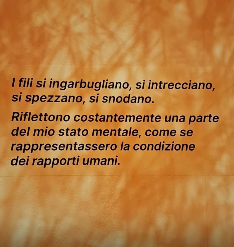 Mostra di arte contemporanea al Mao di Torino : Chiharu Shiota